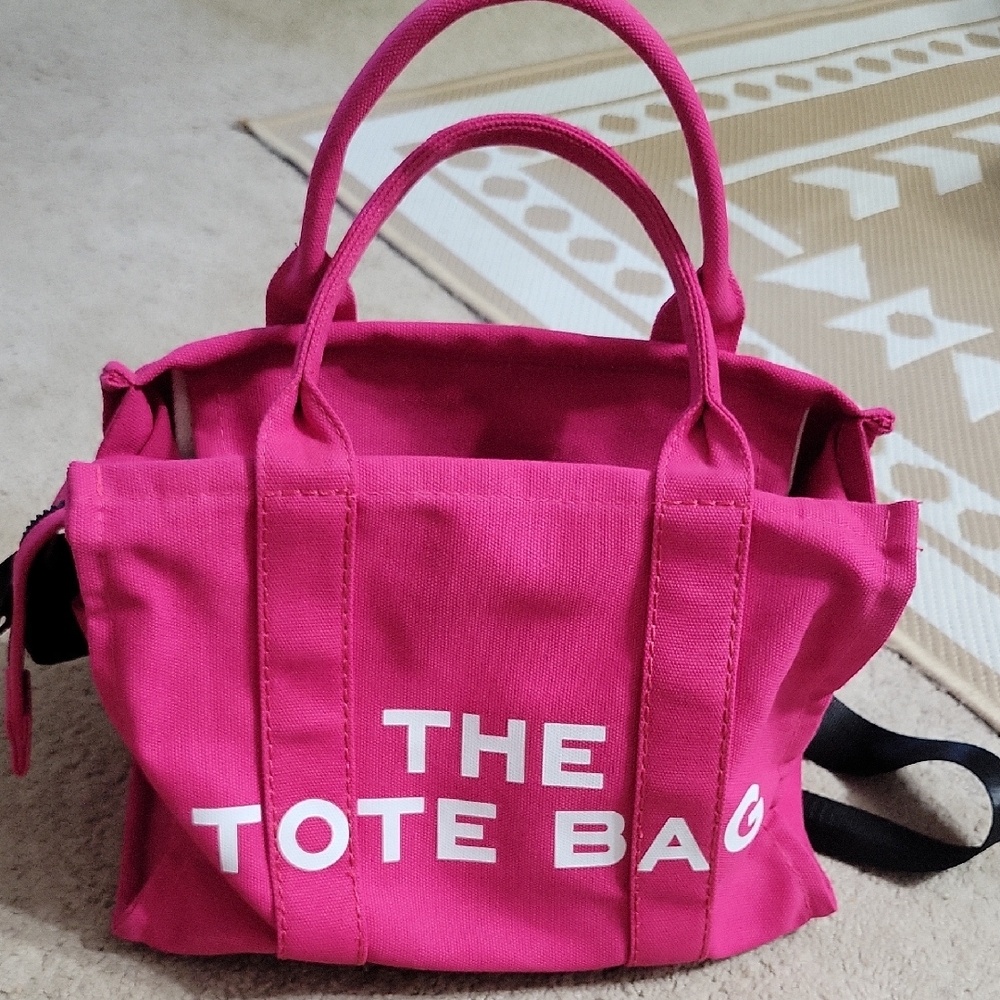 Pink Tote Bag